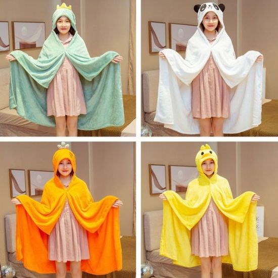 무릎담요 무릅담요 포근 버튼 캐릭터 다용도 무릎 담