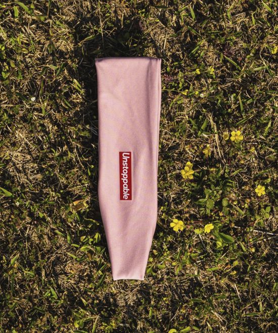 어센틱 레드박스 핑크 - 쿨링 스판 스포츠 헤어밴드 U