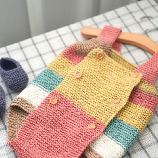 [대바늘 키트] 도로시 베이비 롬퍼