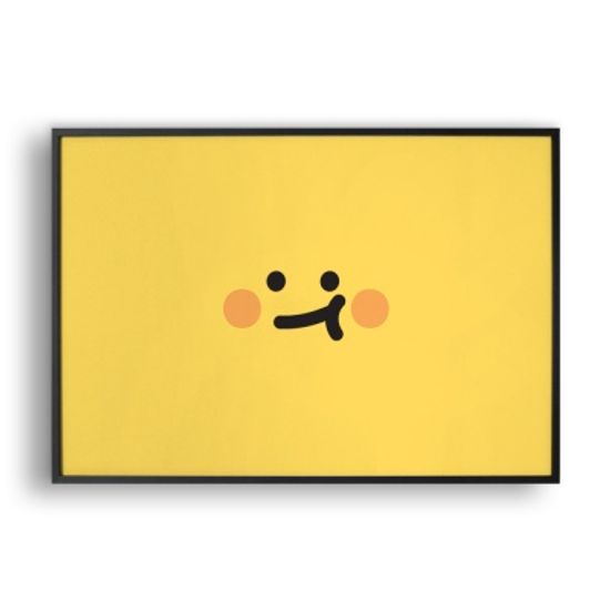 쏘쏘애플 얼굴 / 일러스트 액자
