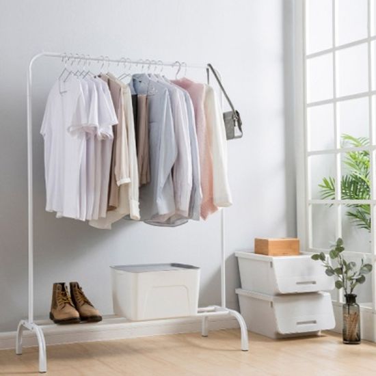 심플 스틸 스탠드 행거 2컬러