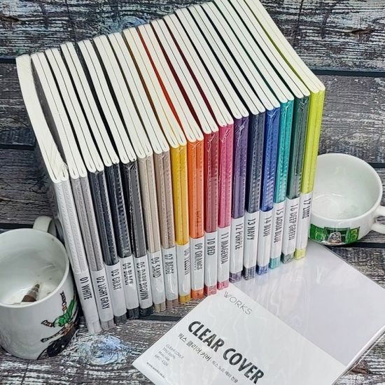 웍스 실제본 무선노트-메리 블랭크 맥시 2권팩+커버