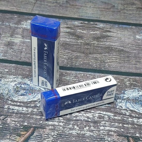 파버카스텔 더스트프리 지우개-81 블루(대 20개입)