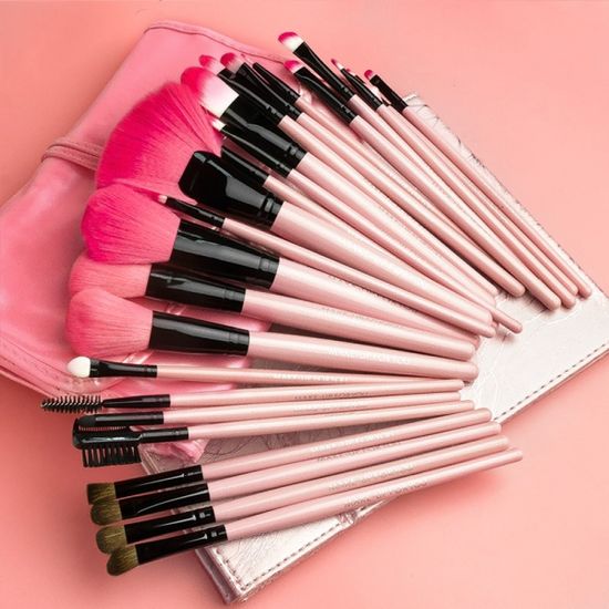 파우치 메이크업 브러쉬세트 / 24종 아이섀도브러쉬