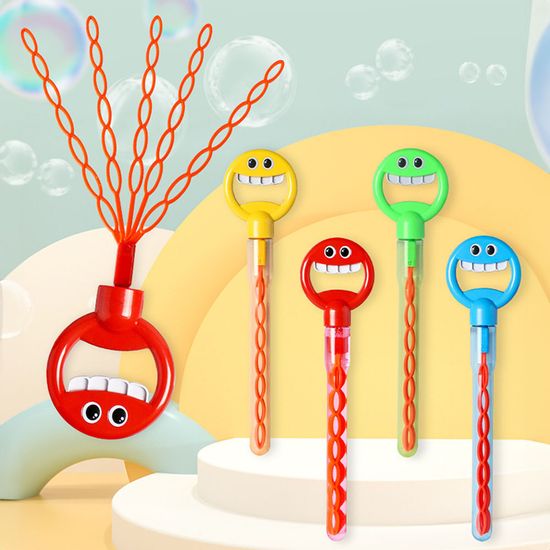 스마일 32홀 버블 스틱 5단 비눗방울 버블건 비누방울