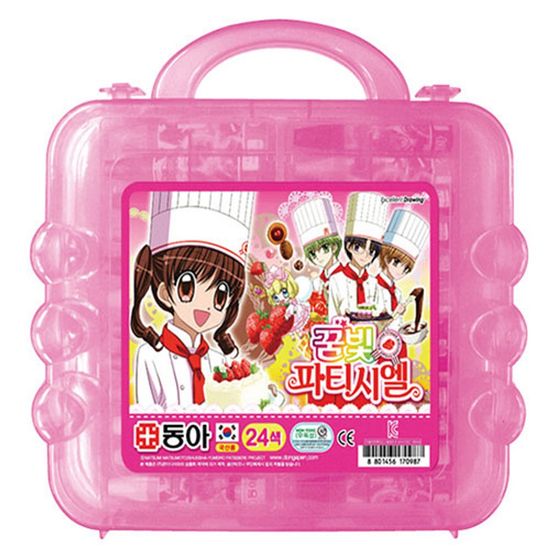 동아 크레파스 24색 여(W75D77D)