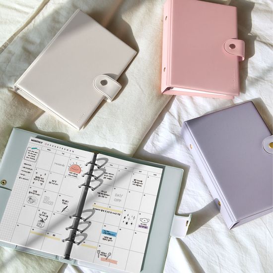 리코즈 A6 6공 아카이브 다이어리 바인더 커버