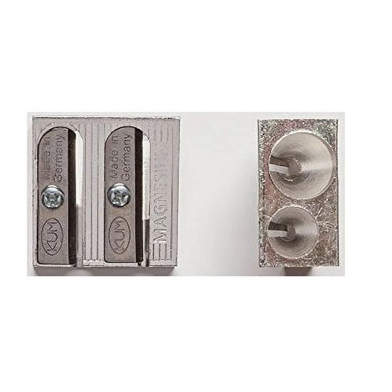 까렌다쉬 메탈 2홀 더블 마그네슘 연필깎이 476.002