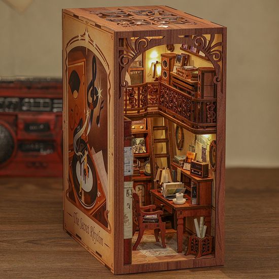 핸즈크라프트 DIY미니어처 북눅 북엔드 비밀의 리듬