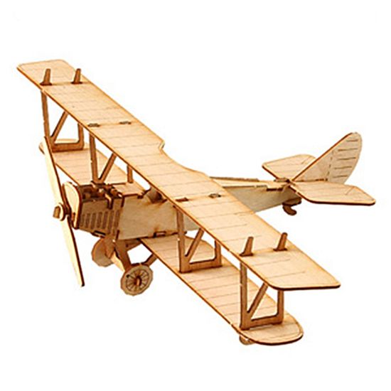 DIY 나무 모형 조립 키트 제니 복엽기 YM-713