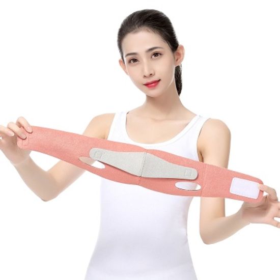 바디온 페이스 리프팅밴드(오렌지)/ V라인 얼굴땡김이