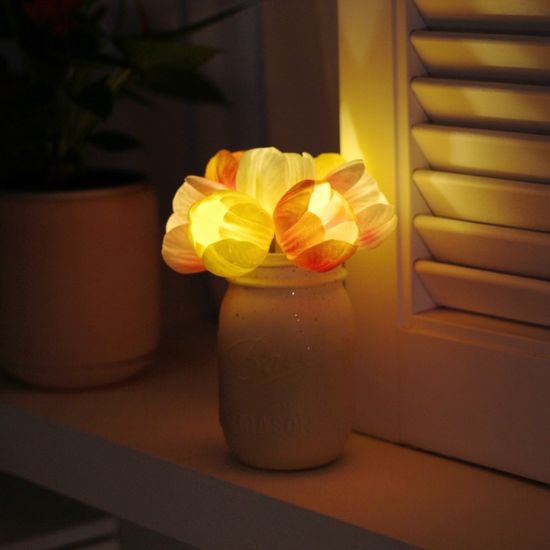 러브 튤립 팟 LED 무드등