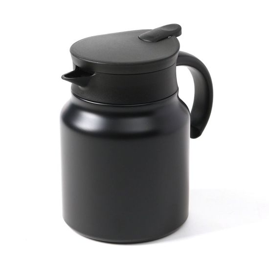 티웨어 이중진공 보온주전자(900ml) (블랙) 차포트
