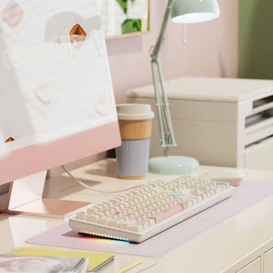 시이닷 다이어리 유선 LED 기계식 키보드