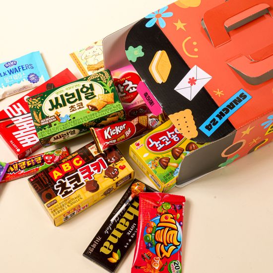 스낵24 축하해 케이크 상자 과자선물세트