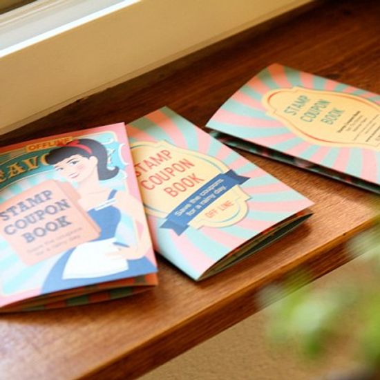 스탬프 쿠폰북 세트