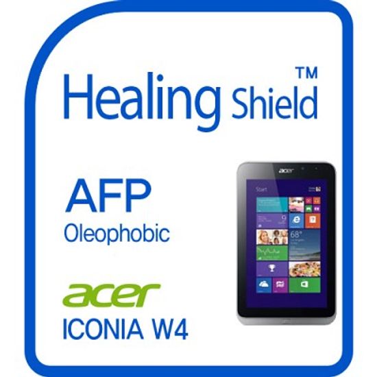 [힐링쉴드] 에이서 아이코니아 W4 AFP 올레포빅 액정보호필름 전면 1매(HS143869)