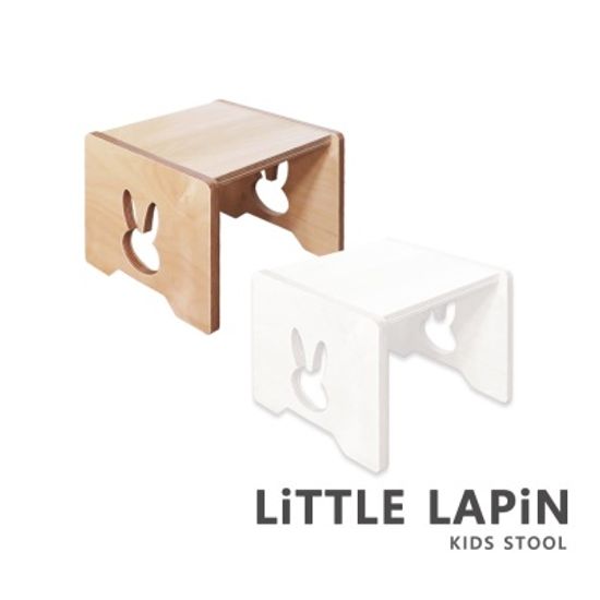 [꼬메모이] 리틀라핀 스툴 / 유아 가구 자작나무 의자