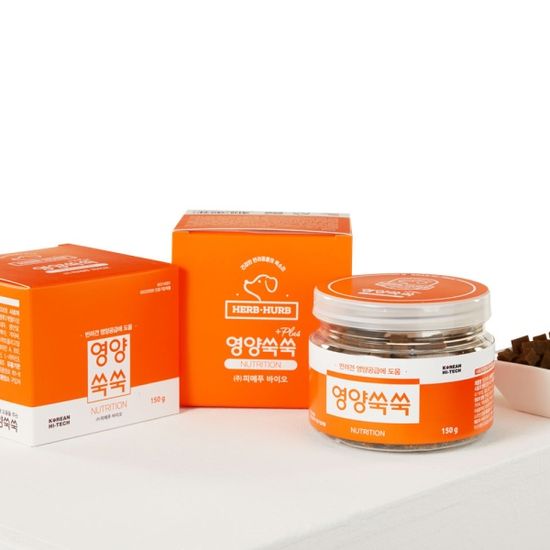 강아지 종합 노견 면역력 영양제 영양쑥쑥 150g 2세트