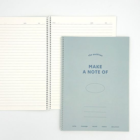 [핫트랙스] 아카이브 스프링 라인노트(30매)