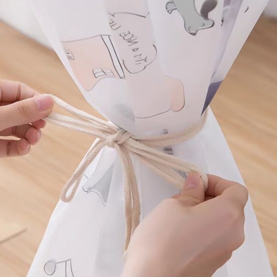 일러스트 스탠드 선풍기 보관 방수 커버
