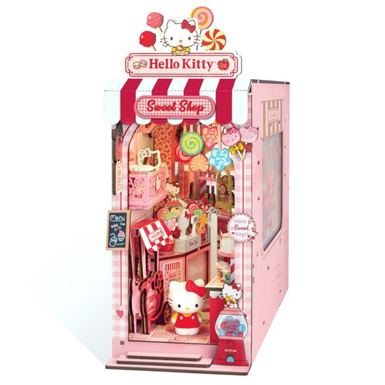 핸즈크라프트 헬로키티DIY미니어처 키티의 디저트카페