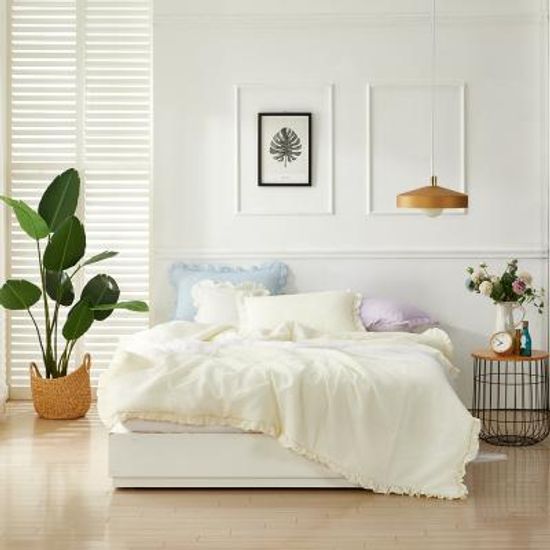 샤르르 포리아 뱀부 워싱 여름이불 Q