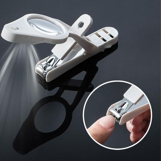 손톱깎이 손톱 손질 돋보기 라이트 발톱정리 S451