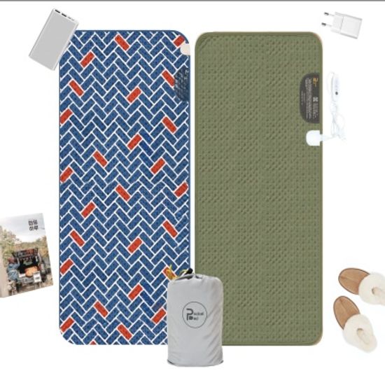 USB 캠핑/여행 휴대용 전기장판 <포켓베드>