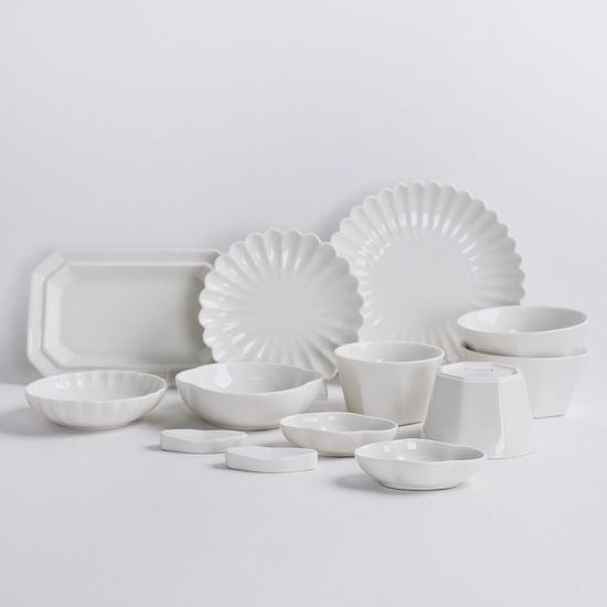 시라쿠스 프리즈 유광 2인 식기세트 B 13p