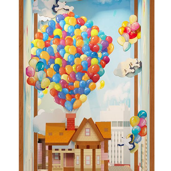 핸즈크라프트 DIY미니어처 북눅 바람과 함께하는 여행