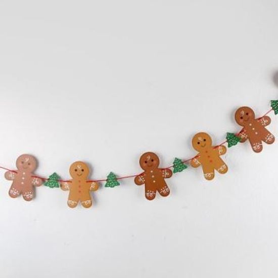 메리크리스마스 진저맨 가랜드