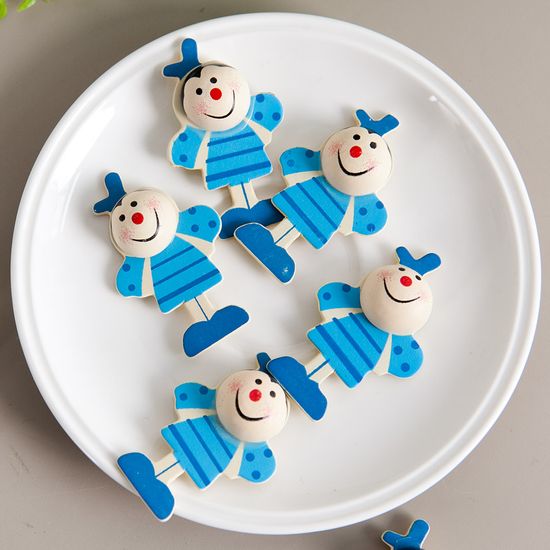 [1+1] 만들기 재료 블루인형 무당벌레 스티커 10개입