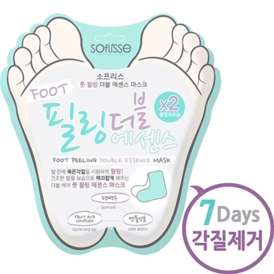 소프리스 풋 필링 더블 에센스 10매 / 발각질제거 