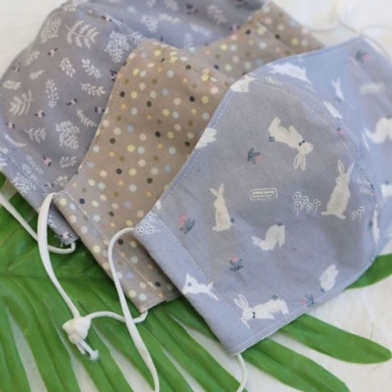 핸드메이드 마스크 필터교체형(필터 3장 포함)