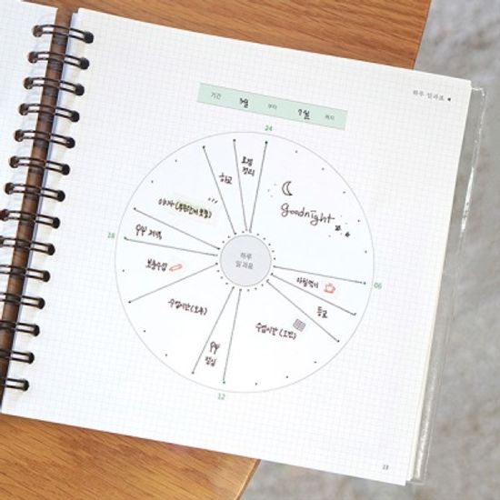 [만년형]리훈 오늘공부 스터디플래너 공시생 수험생