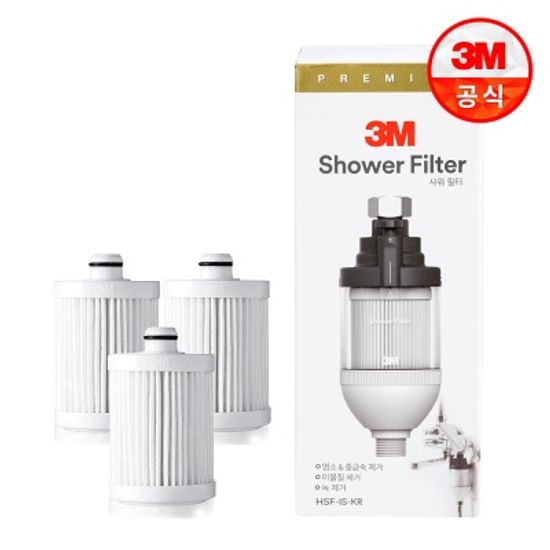 3M 스탠다드/프리미엄 샤워필터 본품,리필필터 모음