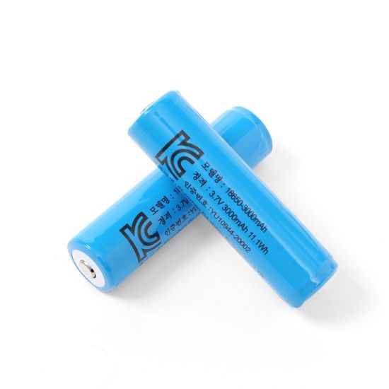 KC인증 18650 배터리 3000mAh 리튬이온 충전지 2p세트