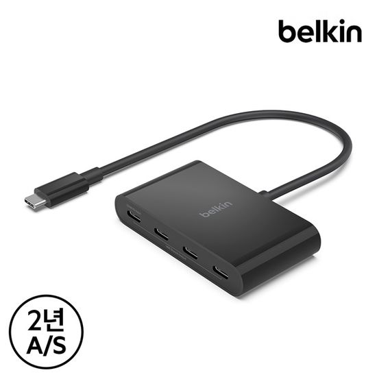 벨킨 4in1 USB-C타입 멀티 허브 AVC018bt