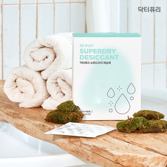 닥터퓨리 슈퍼드라이 제습제 30g x 20개입