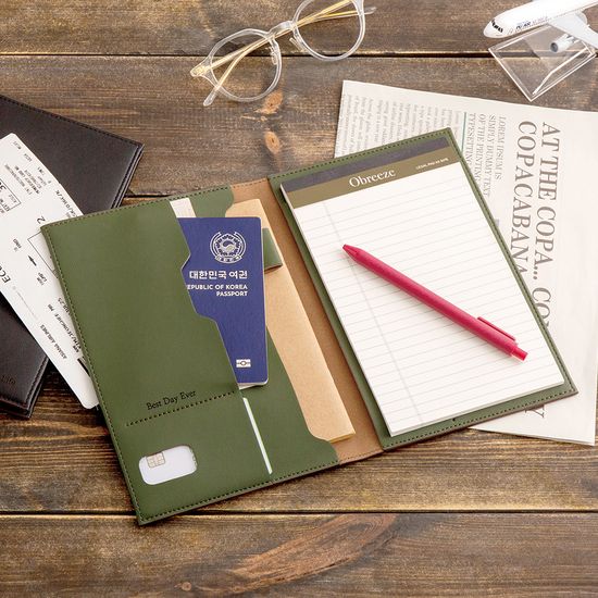 [무료각인]오브리즈 줄라이 메모패드+속지set 