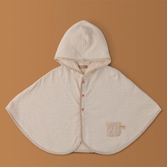 (KimiO) 유기농 100% 케이프 (도트)