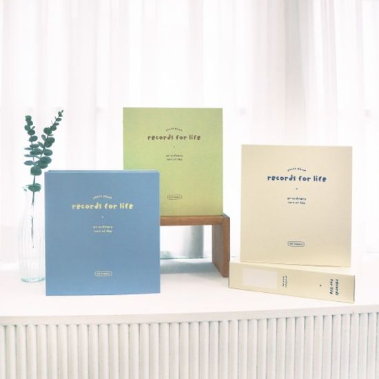 오첵 중형 바인더 접착식 사진앨범 포토북