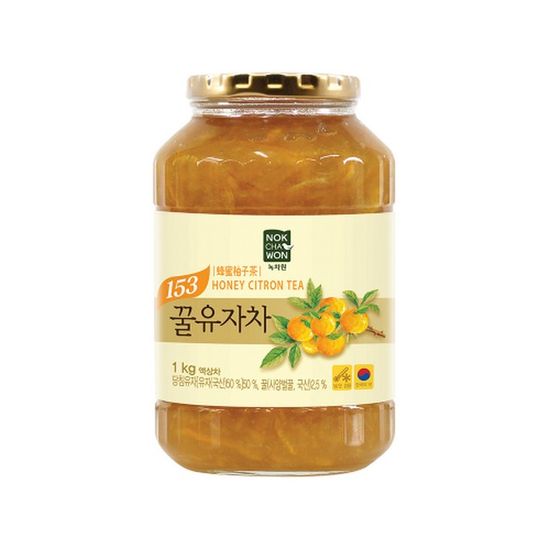 녹차원 꿀유자차 1KG