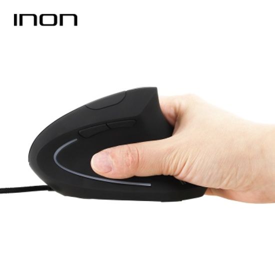 인체공학 버티컬 유선 마우스 IN-MO010