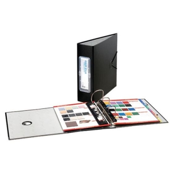 [문화산업] 그립3공D링대용량바인더B849C-7 흑색 [개1] 237833