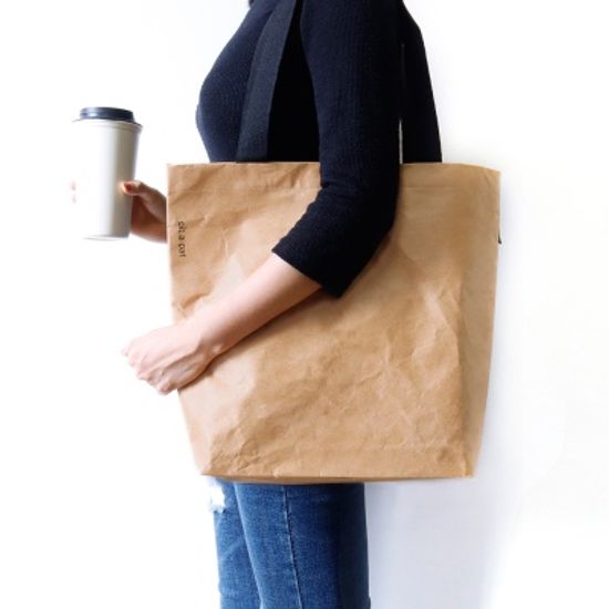 페이퍼 두근두근 에코백