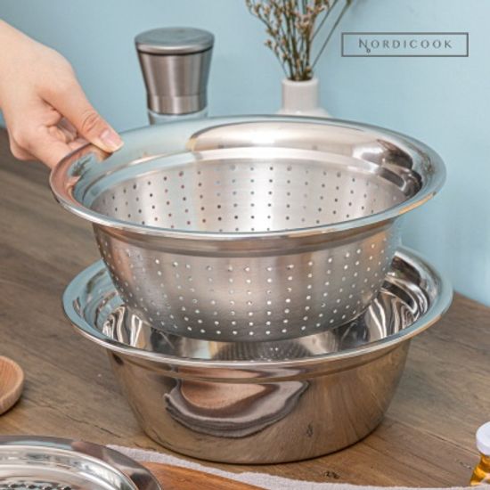 [노르디쿡] 4in1 멀티 채칼 믹싱볼