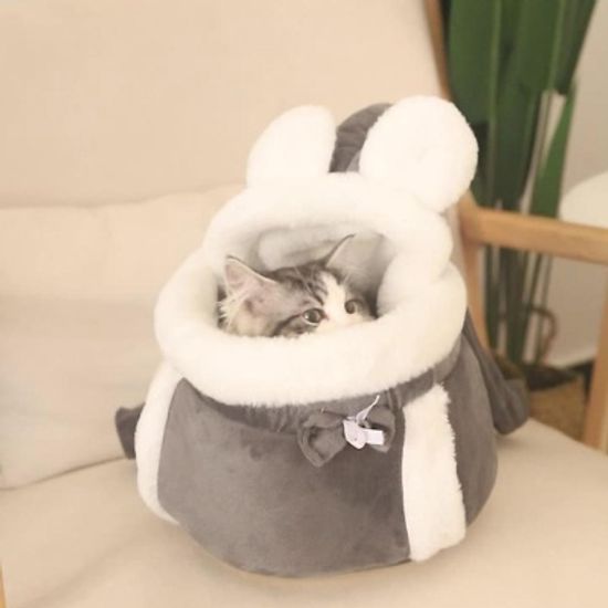 강아지 고양이 겨울 이동 가방 애견 포대기 주머니