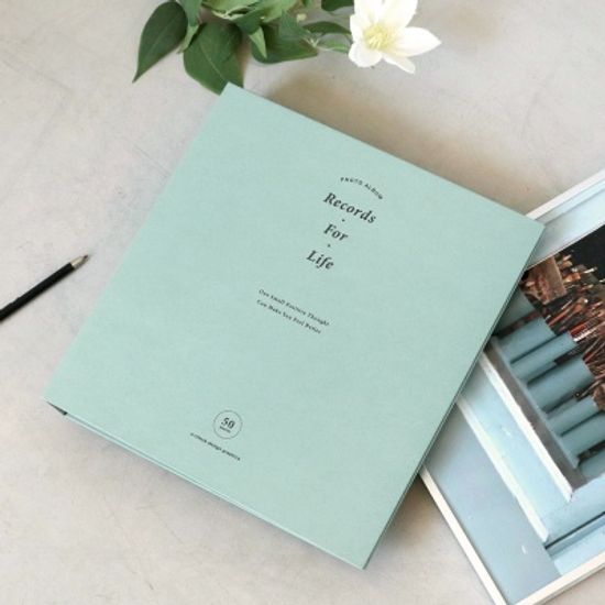 오첵 바인더 포토앨범 포켓식 접착식 사진첩